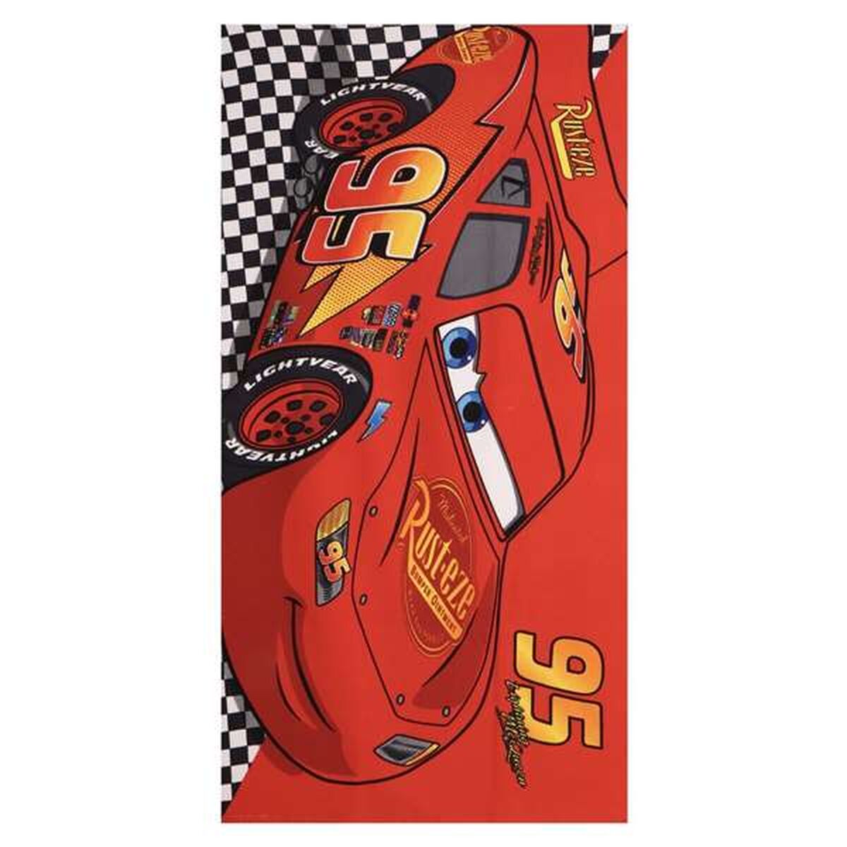 Beach Towel Cars Red 70 x 140 cm Beach Towel Cars Red 70 x 140 cm