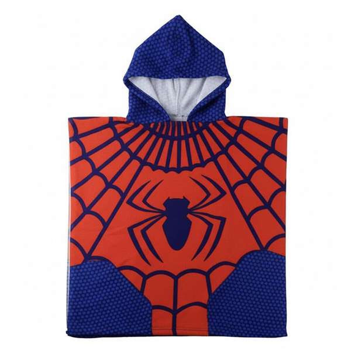 Poncho-Towel with Hood Spider-Man Red 55 x 77 cm Poncho-Towel with Hood Spider-Man Red 55 x 77 cm