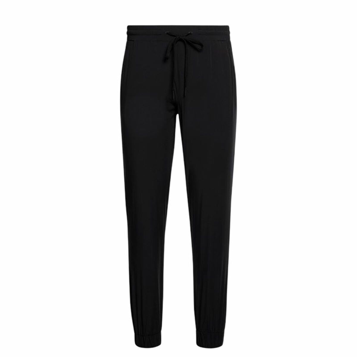 Long Sports Trousers Trangoworld Fleet Black