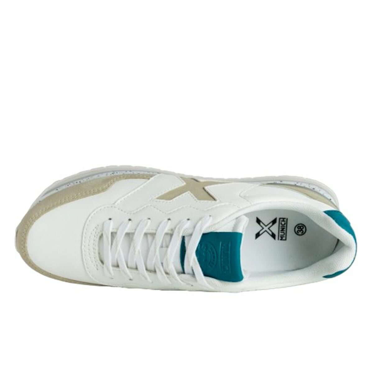 Women’s casual trainers Munich Dash Sky 13 White Beige