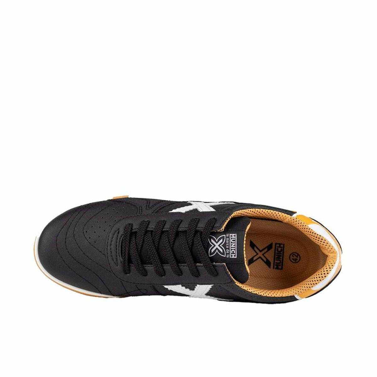 Adult’s Indoor Football Shoes Munich G-3 Profit Casual 411 Black
