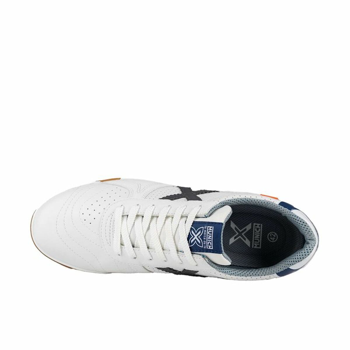 Adult’s Indoor Football Shoes Munich G-3 Profit Casual 414 White