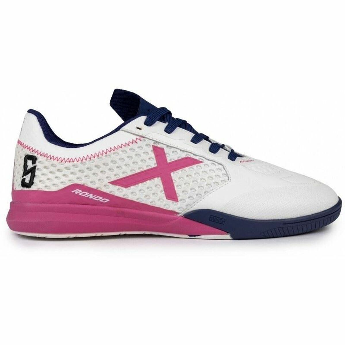 Adult’s Indoor Football Shoes Munich Rondo Sergio Lozano 15 White