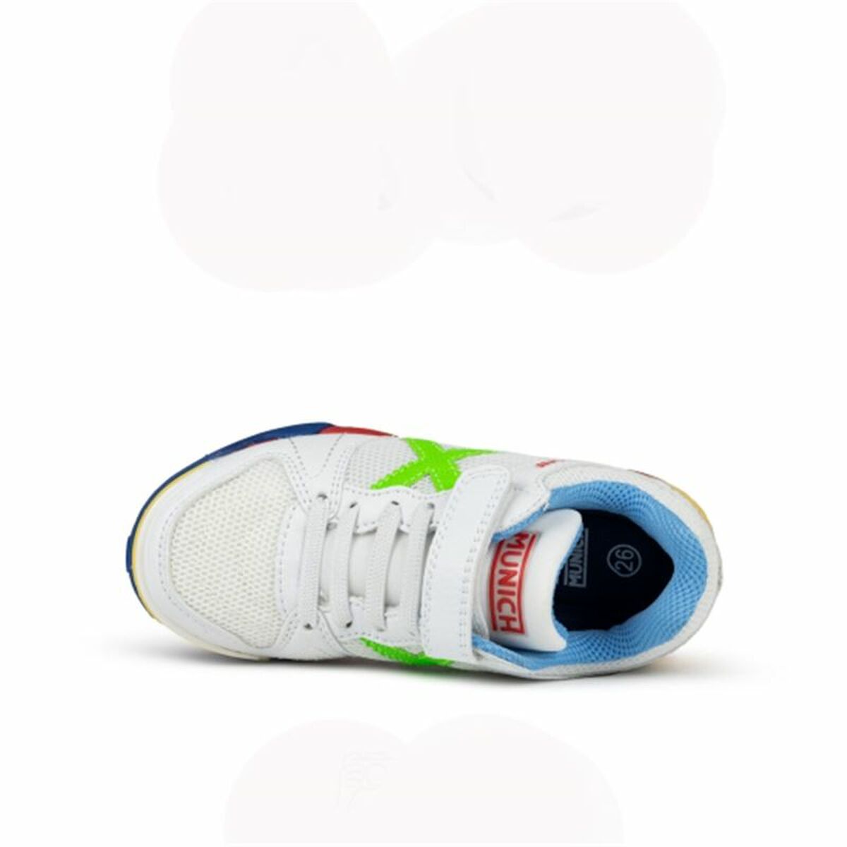 Children’s Indoor Football Shoes Munich One Kid 67 White