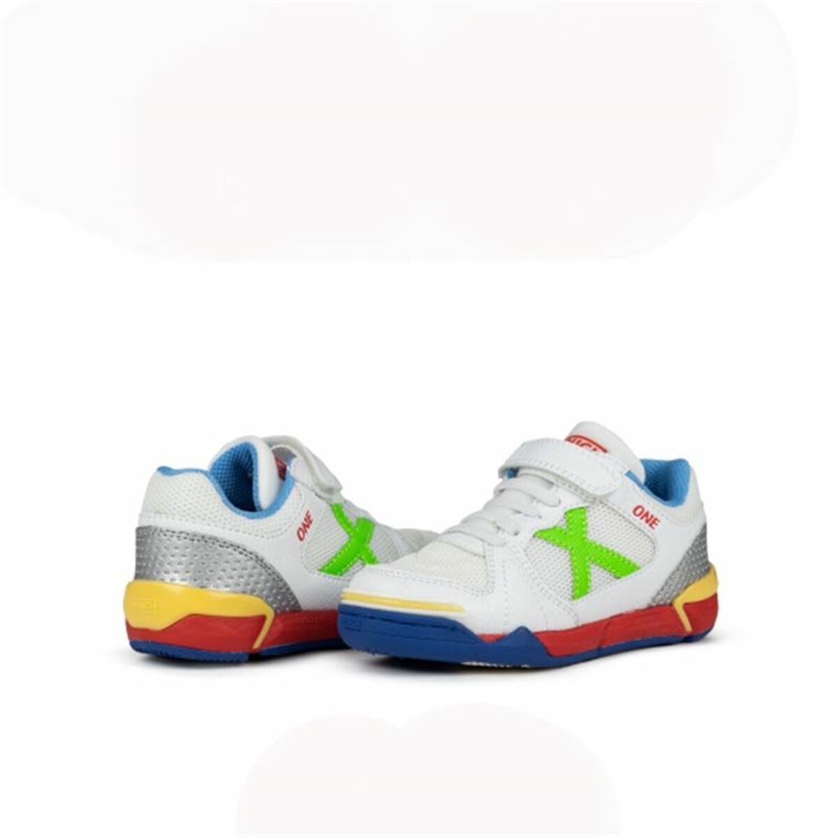 Children’s Indoor Football Shoes Munich One Kid 67 White