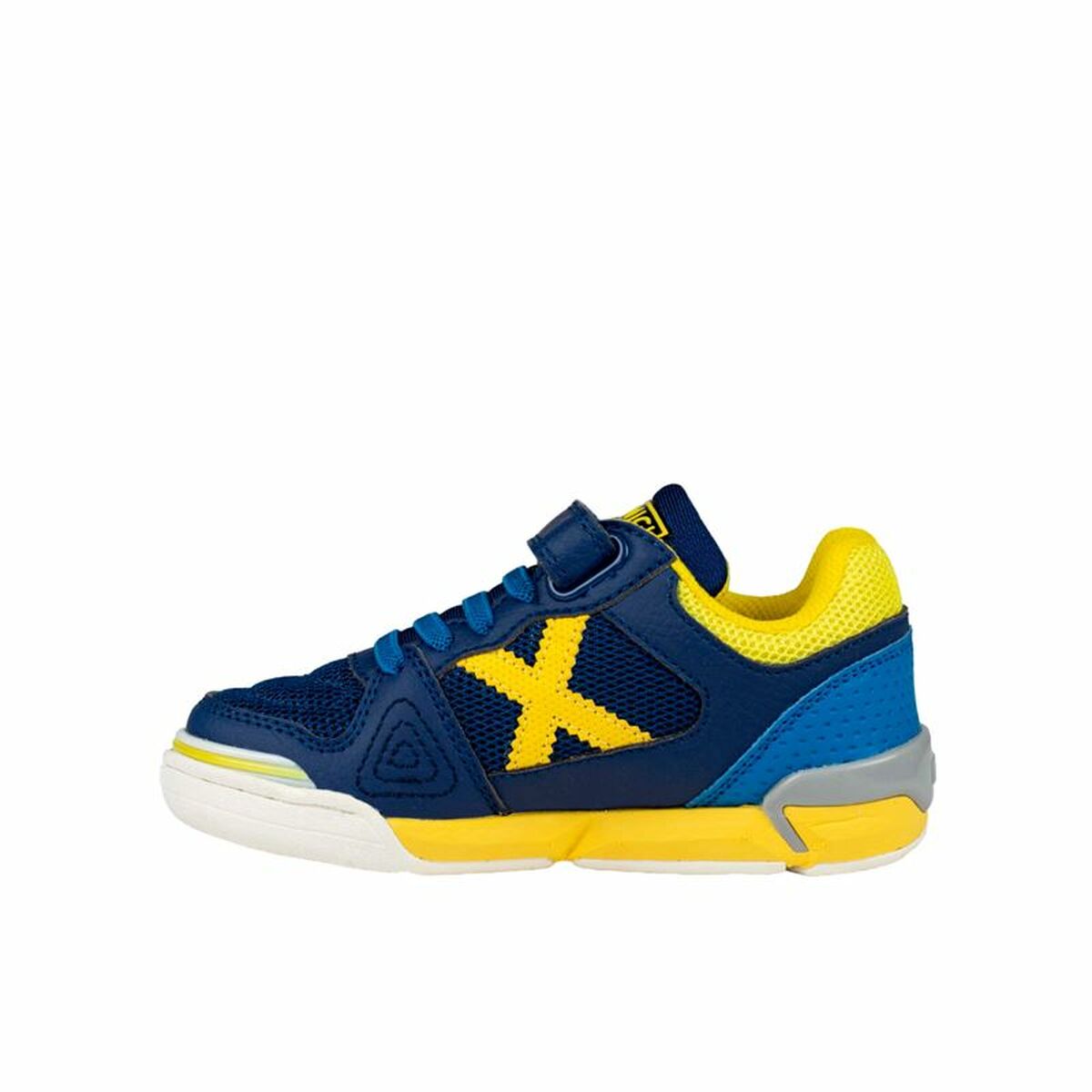 Children’s Indoor Football Shoes Munich One Kid 70 Blue