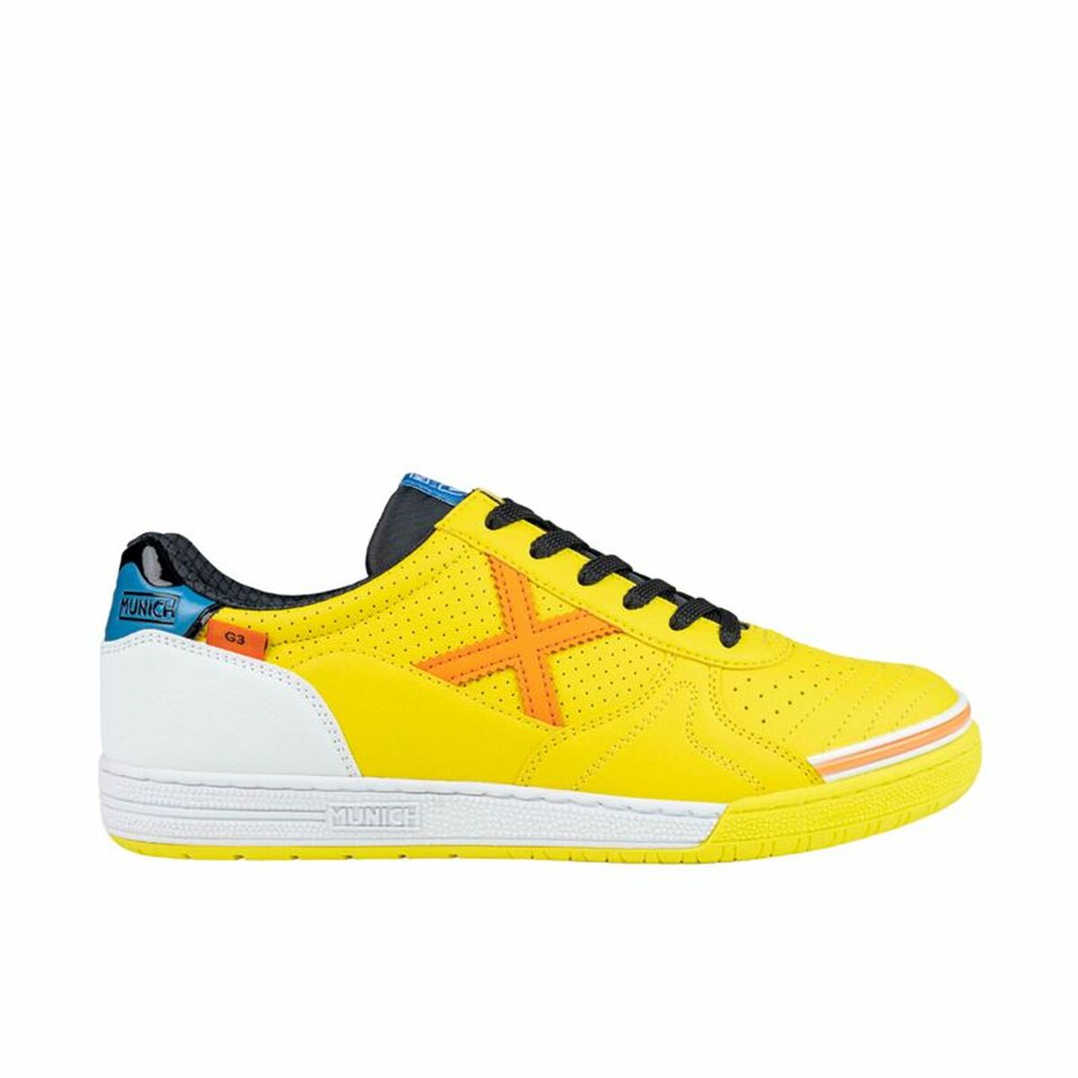 Adult’s Indoor Football Shoes Munich G-3 Profit Sport 419 Yellow
