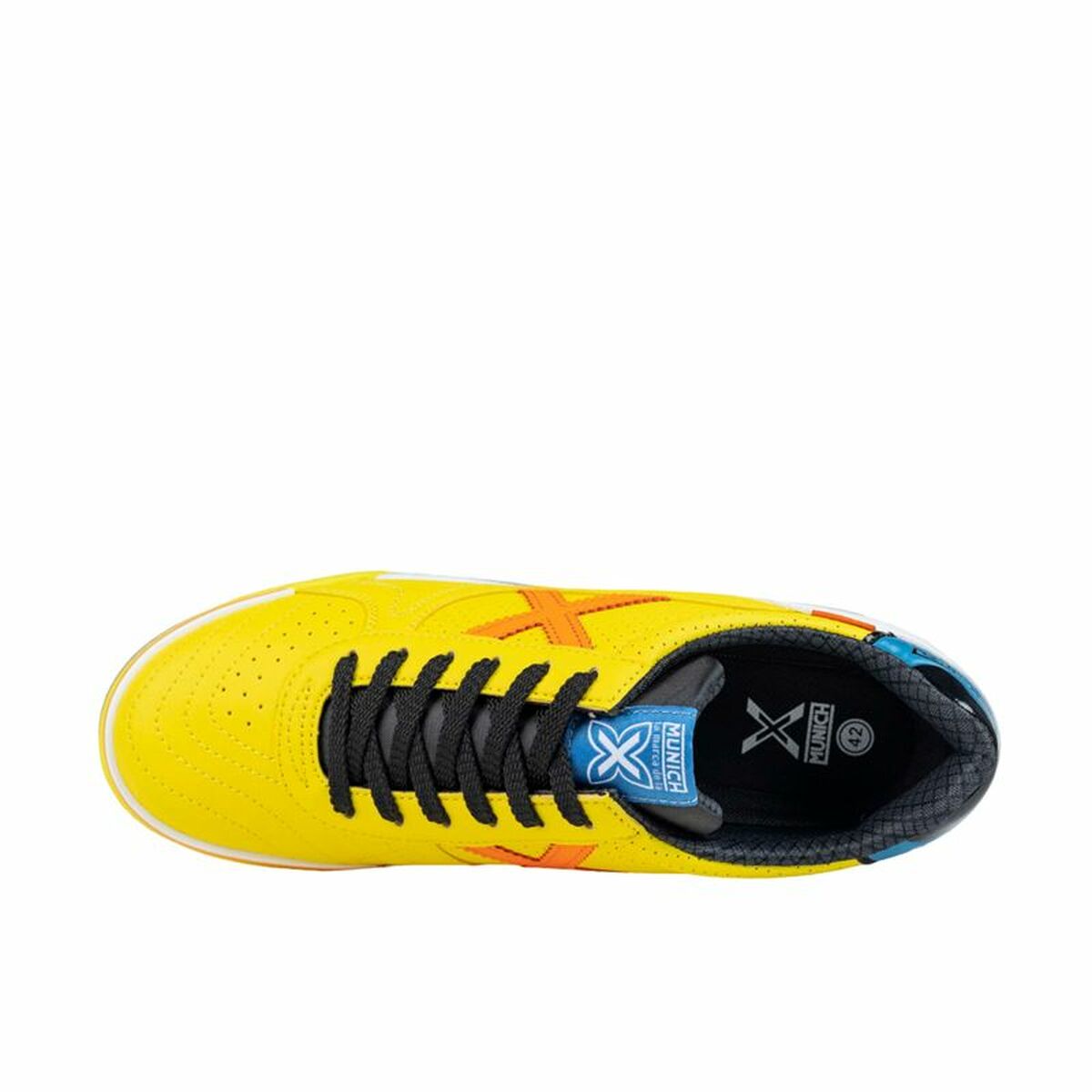 Adult’s Indoor Football Shoes Munich G-3 Profit Sport 419 Yellow
