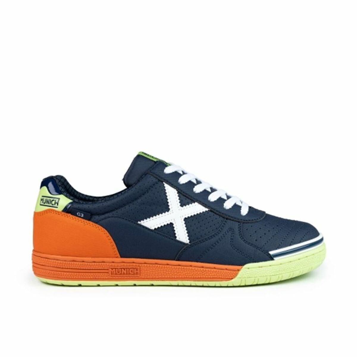 Adult’s Indoor Football Shoes Munich G-3 Profit Sport 421 Blue