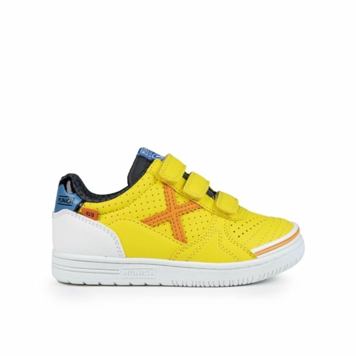 Children’s Indoor Football Shoes Munich G-3 Kid Vco Profit 419 Yellow Children’s Indoor Football Shoes Munich G-3 Kid Vco Profit 419 Yellow