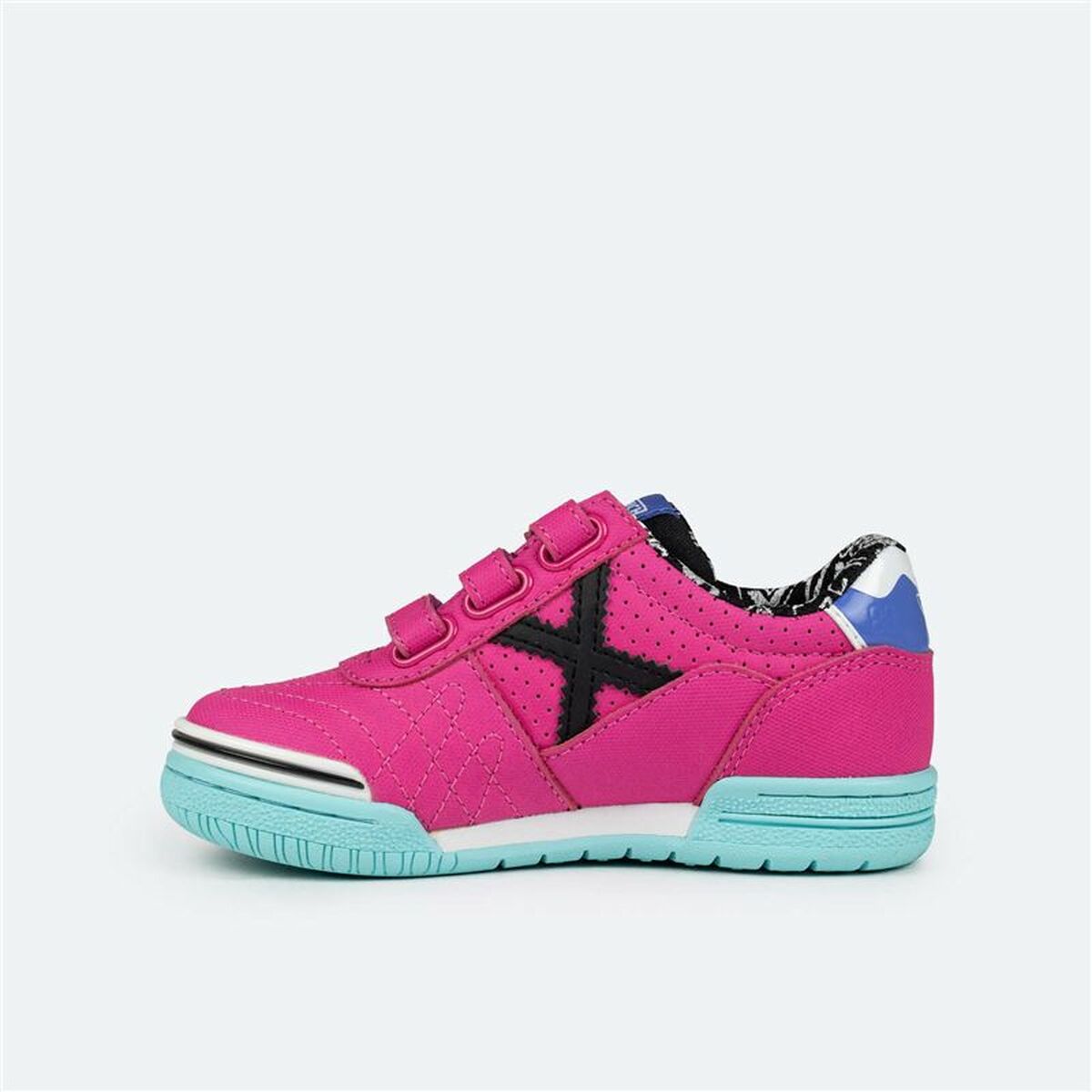 Children’s Indoor Football Shoes Munich G-3 Kid Vco Profit Dark pink