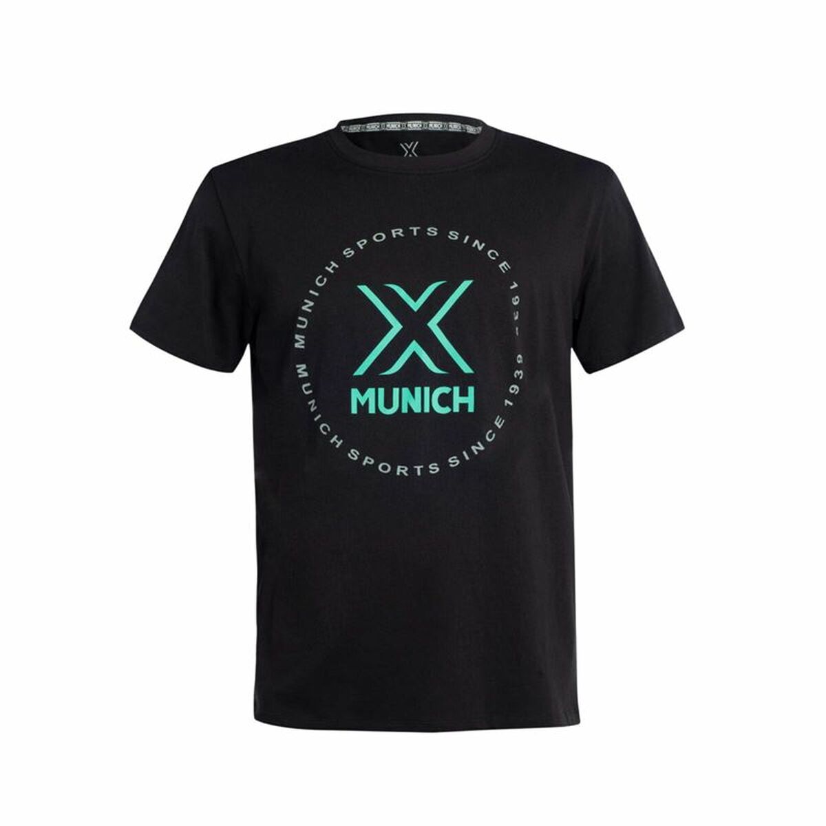 Short-sleeve Sports T-shirt Munich Black Short-sleeve Sports T-shirt Munich Black