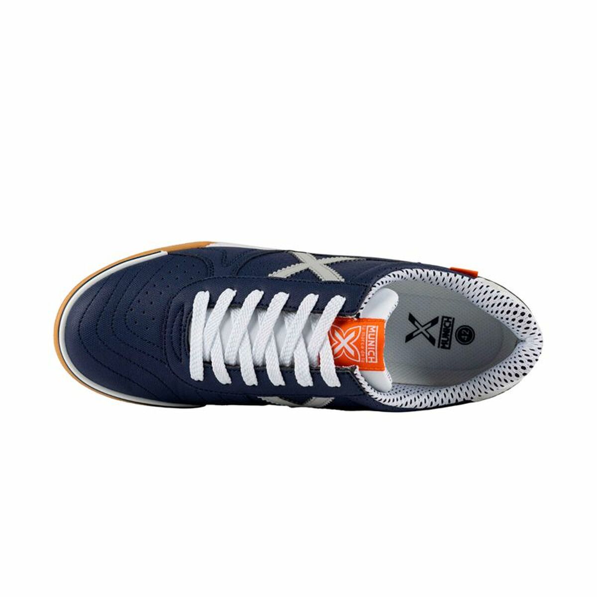 Adult’s Indoor Football Shoes Munich G-3 432 Navy Blue