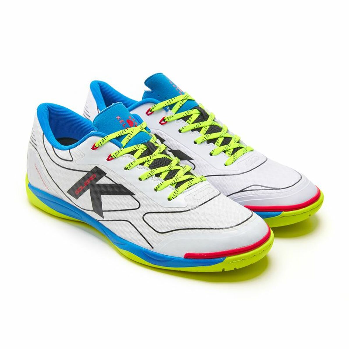 Adult’s Indoor Football Shoes Kelme Goleiro White Unisex