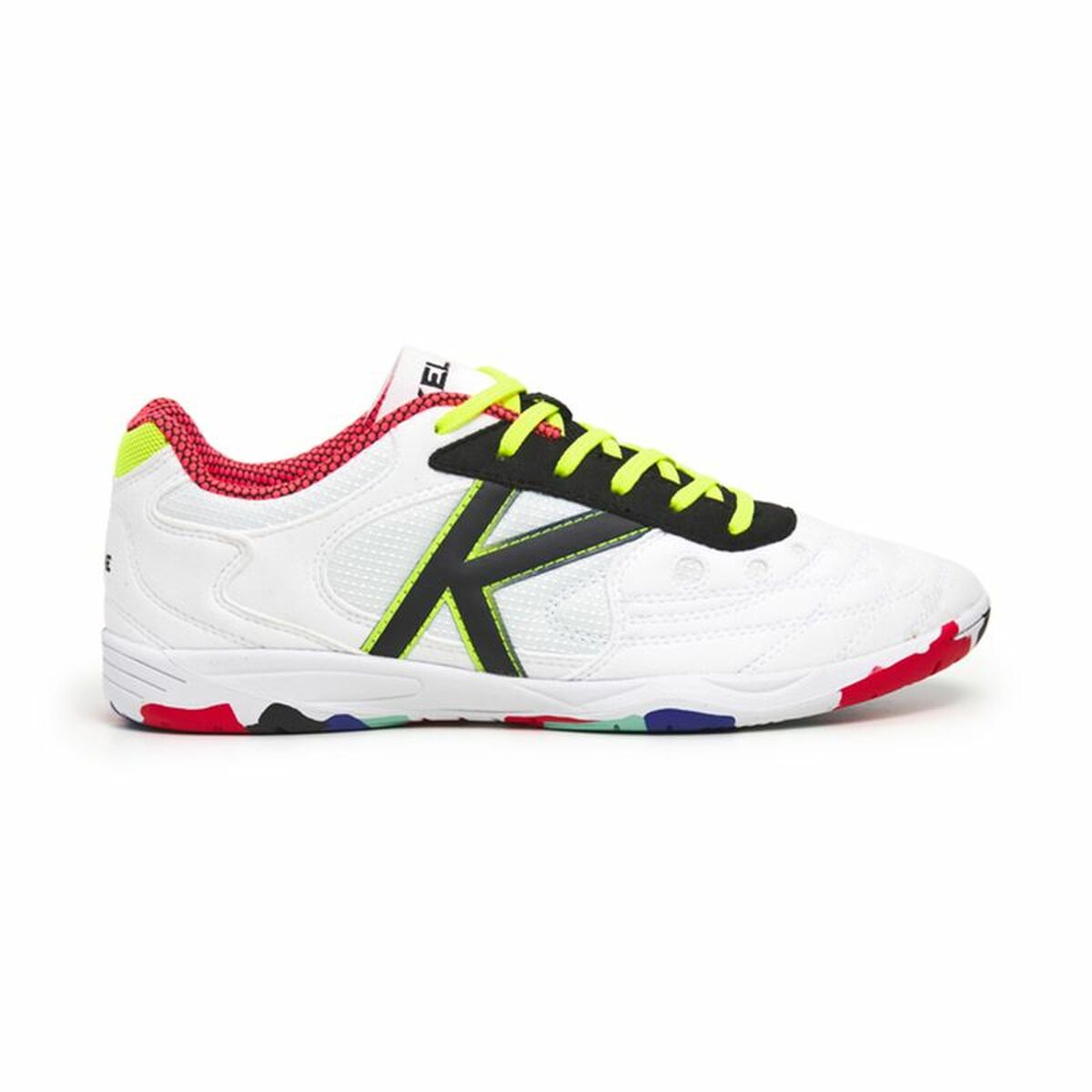 Adult’s Indoor Football Shoes Kelme Copa White Black Adult’s Indoor Football Shoes Kelme Copa White Black