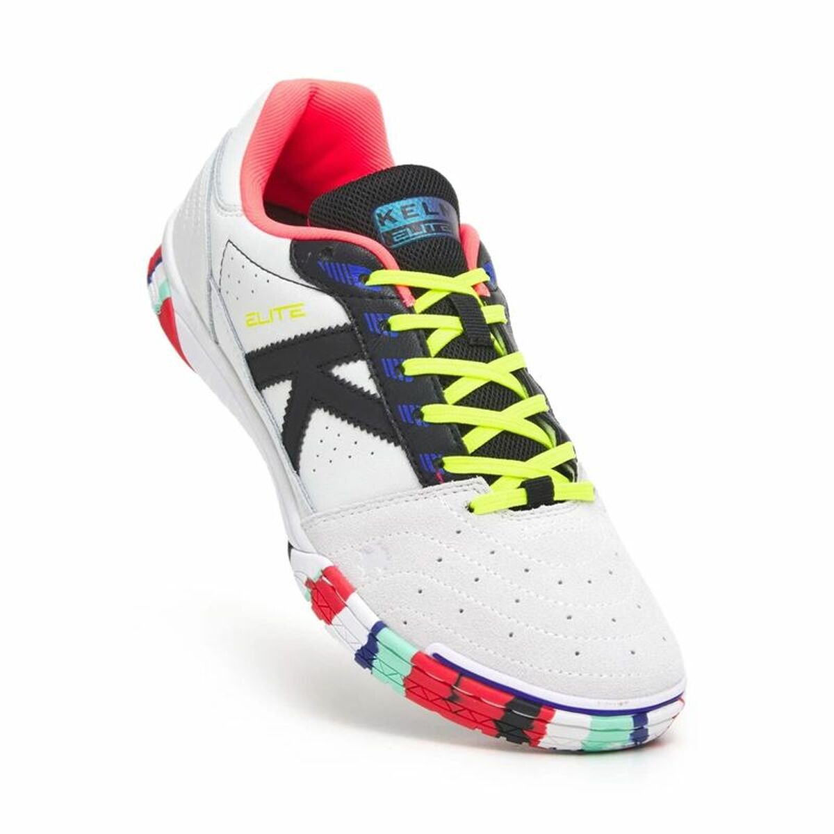 Adult’s Indoor Football Shoes Kelme Elite White Black