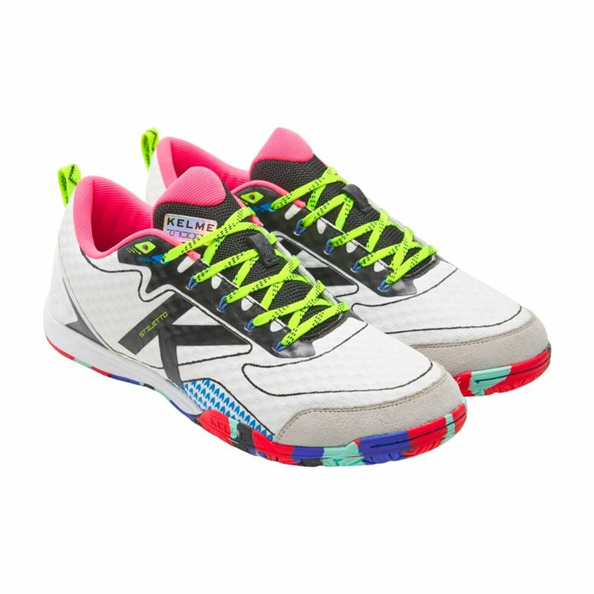 Adult’s Indoor Football Shoes Kelme Stiletto White