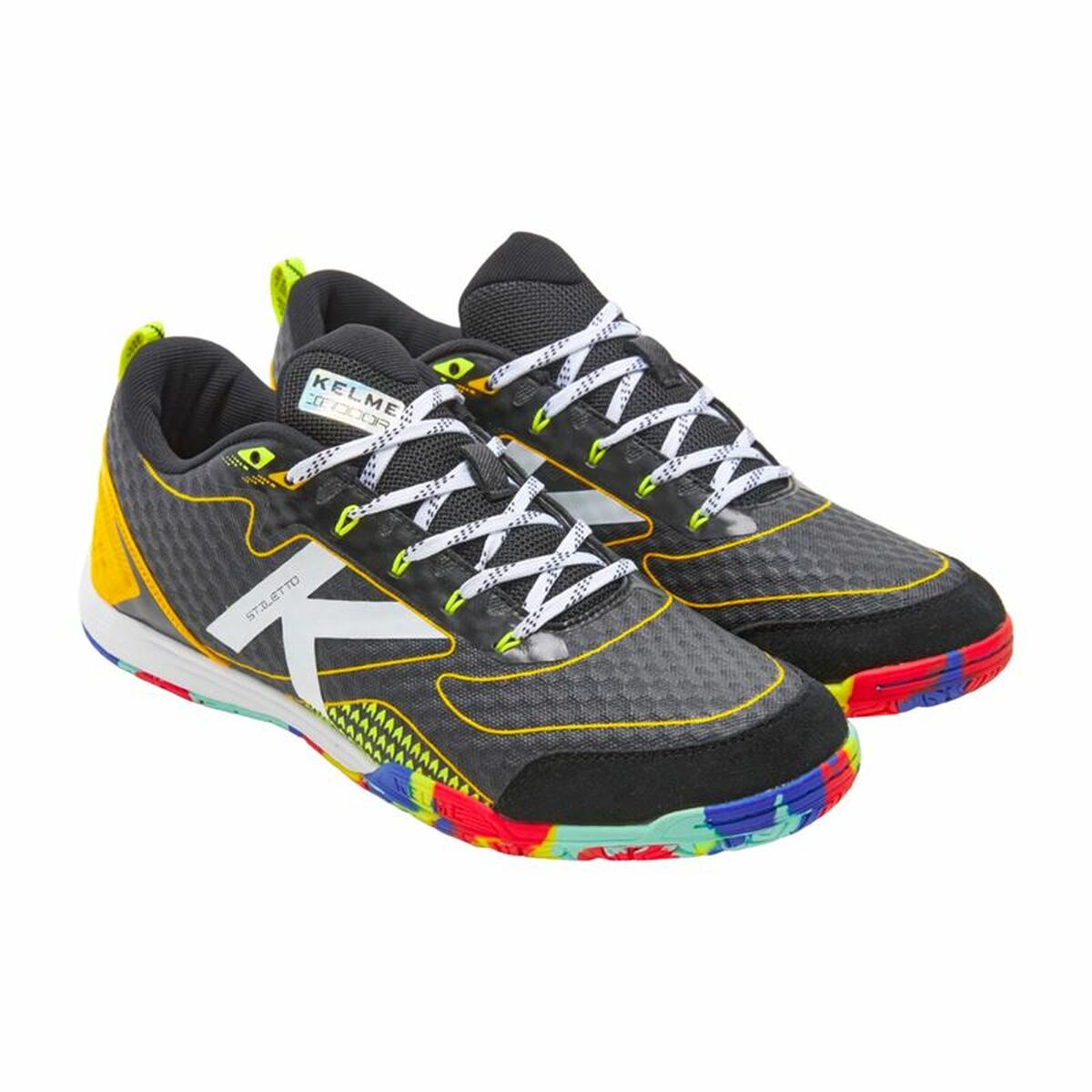 Children’s Indoor Football Shoes Kelme Stiletto Black