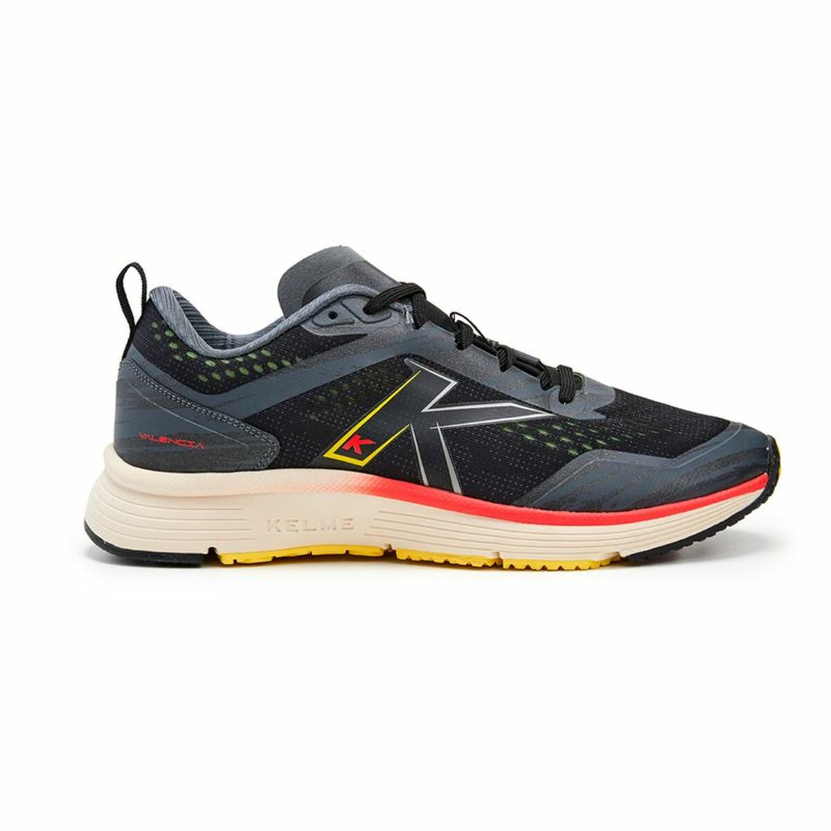 Running Shoes for Adults Kelme Valencia Black Running Shoes for Adults Kelme Valencia Black