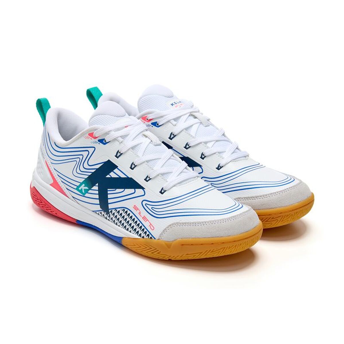 Adult’s Indoor Football Shoes Kelme Stiletto White
