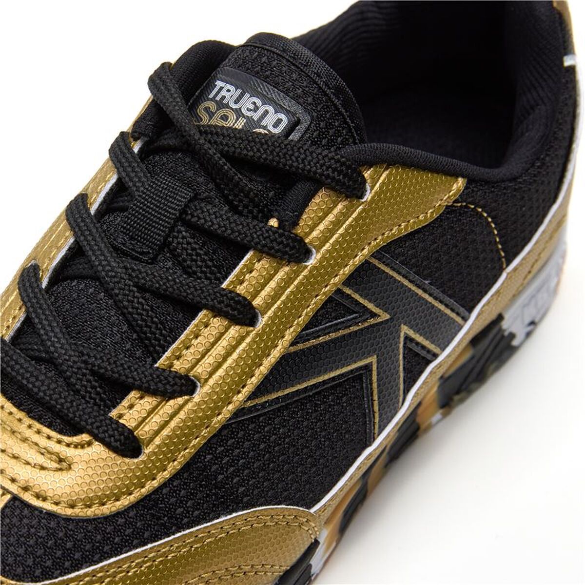 Children’s Indoor Football Shoes Kelme Trueno Lace Ocre