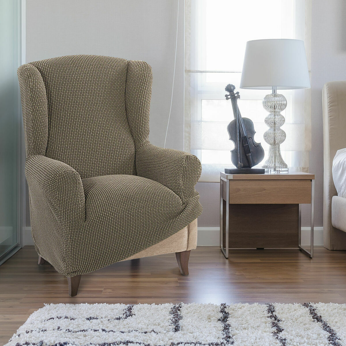 Wingback chair cover Sofaskins (Refurbished B)