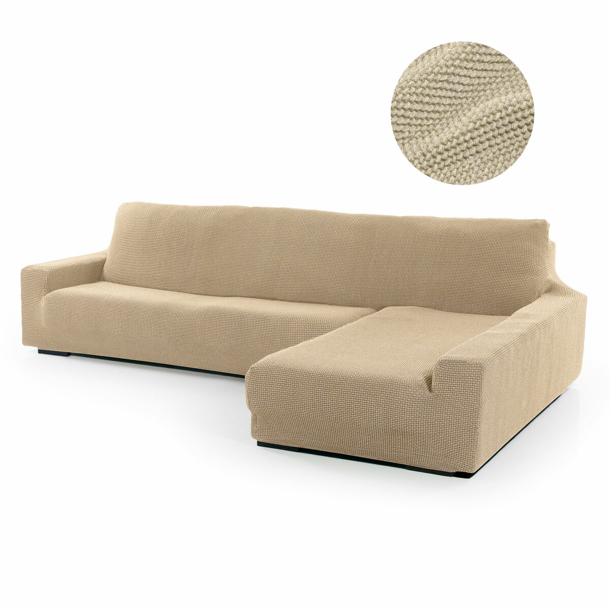 Cover for chaise longue with long right arm Sofaskins NIAGARA 210 – 340 cm