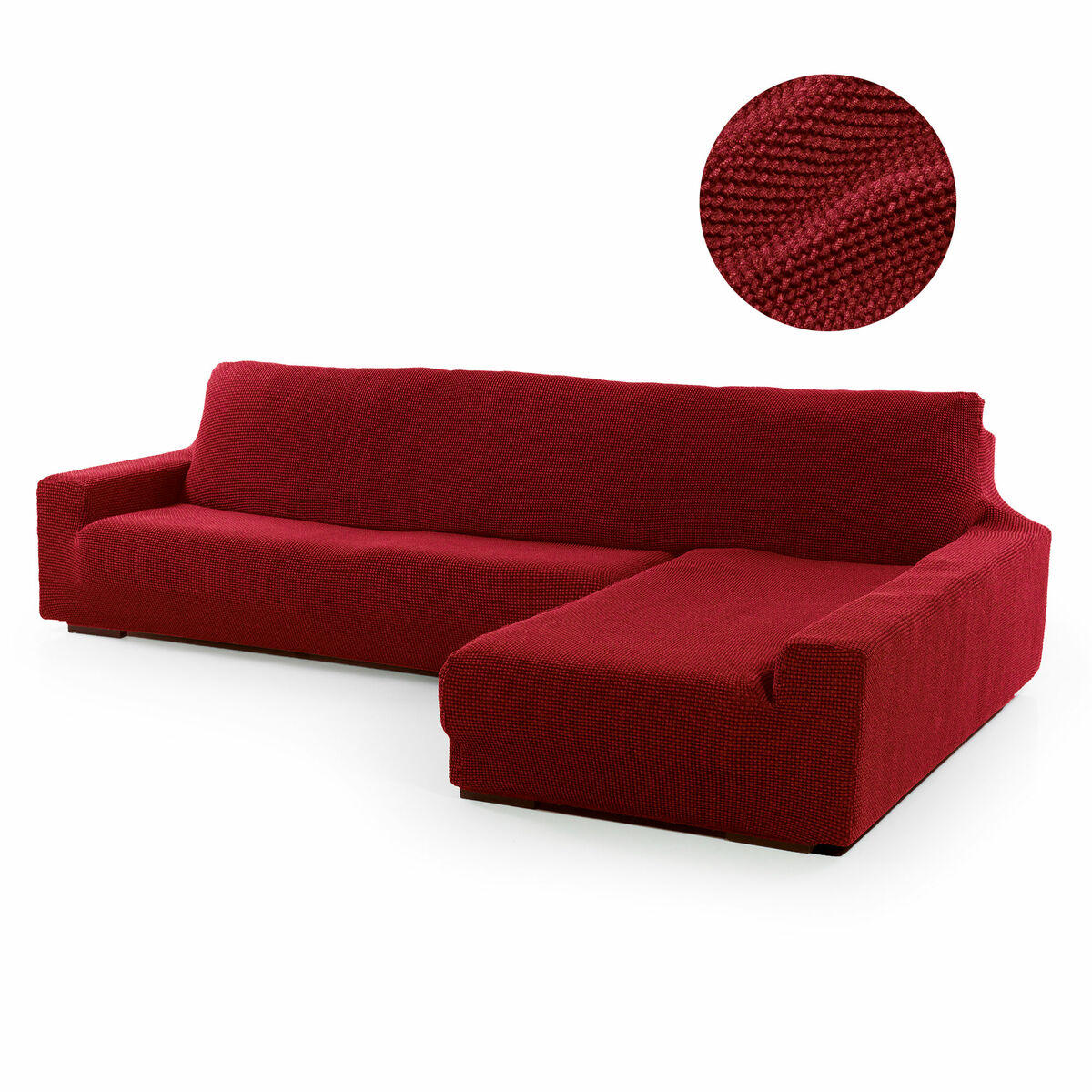 Cover for chaise longue with long right arm Sofaskins NIAGARA 210 – 340 cm