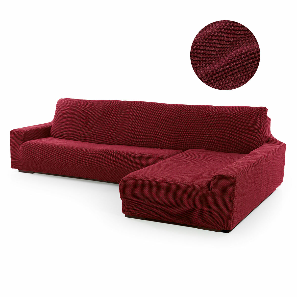 Cover for chaise longue with long right arm Sofaskins NIAGARA 210 – 340 cm