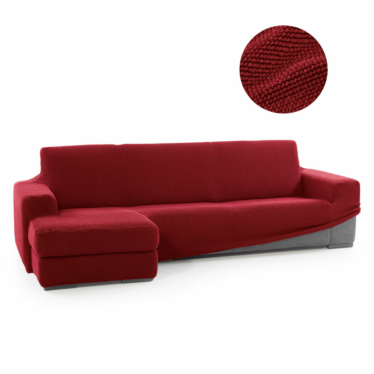 Cover for chaise longue with short left arm Sofaskins NIAGARA 210 – 340 cm