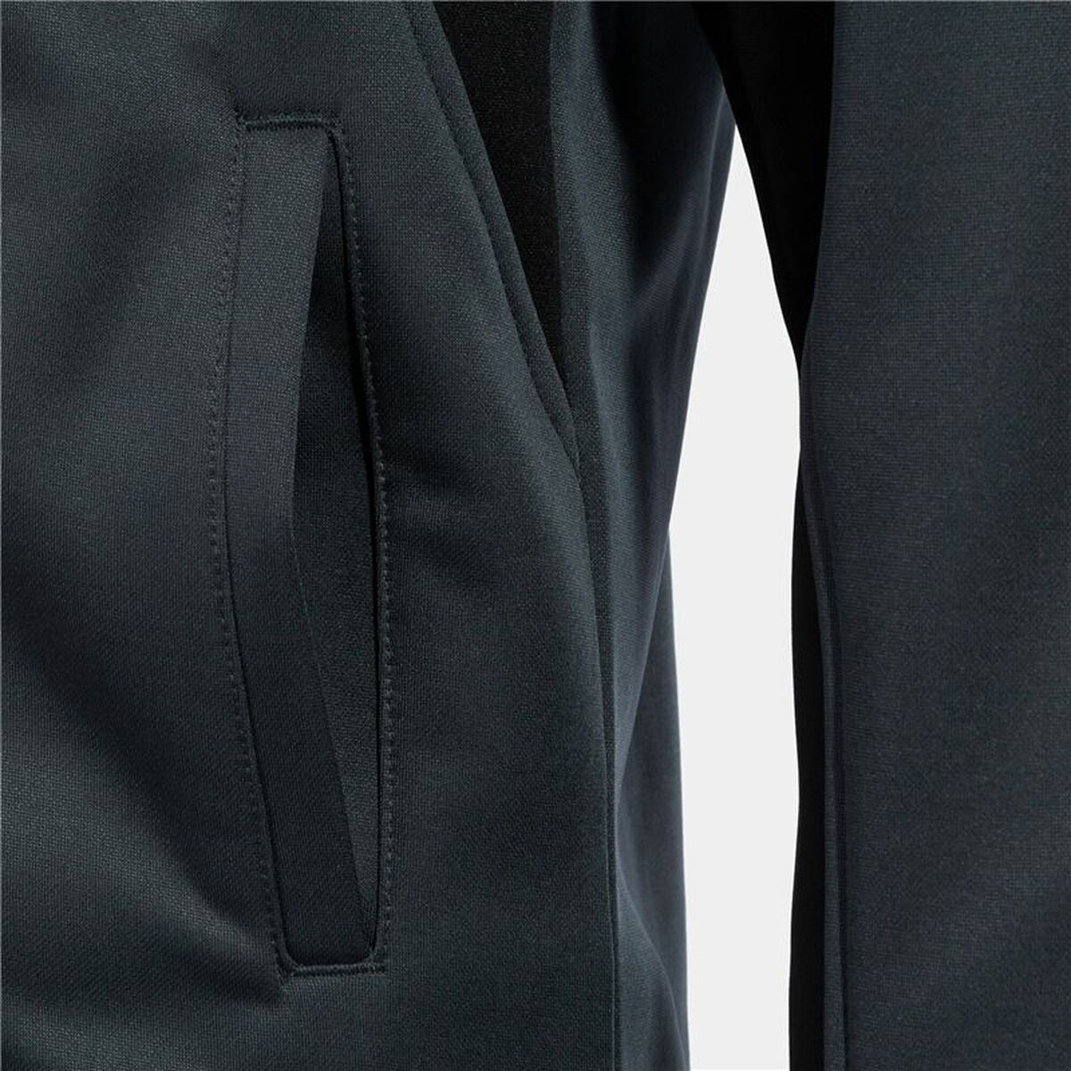 Tracksuit for Adults Joma Sport Derby Black Children’s Men 2 Pieces