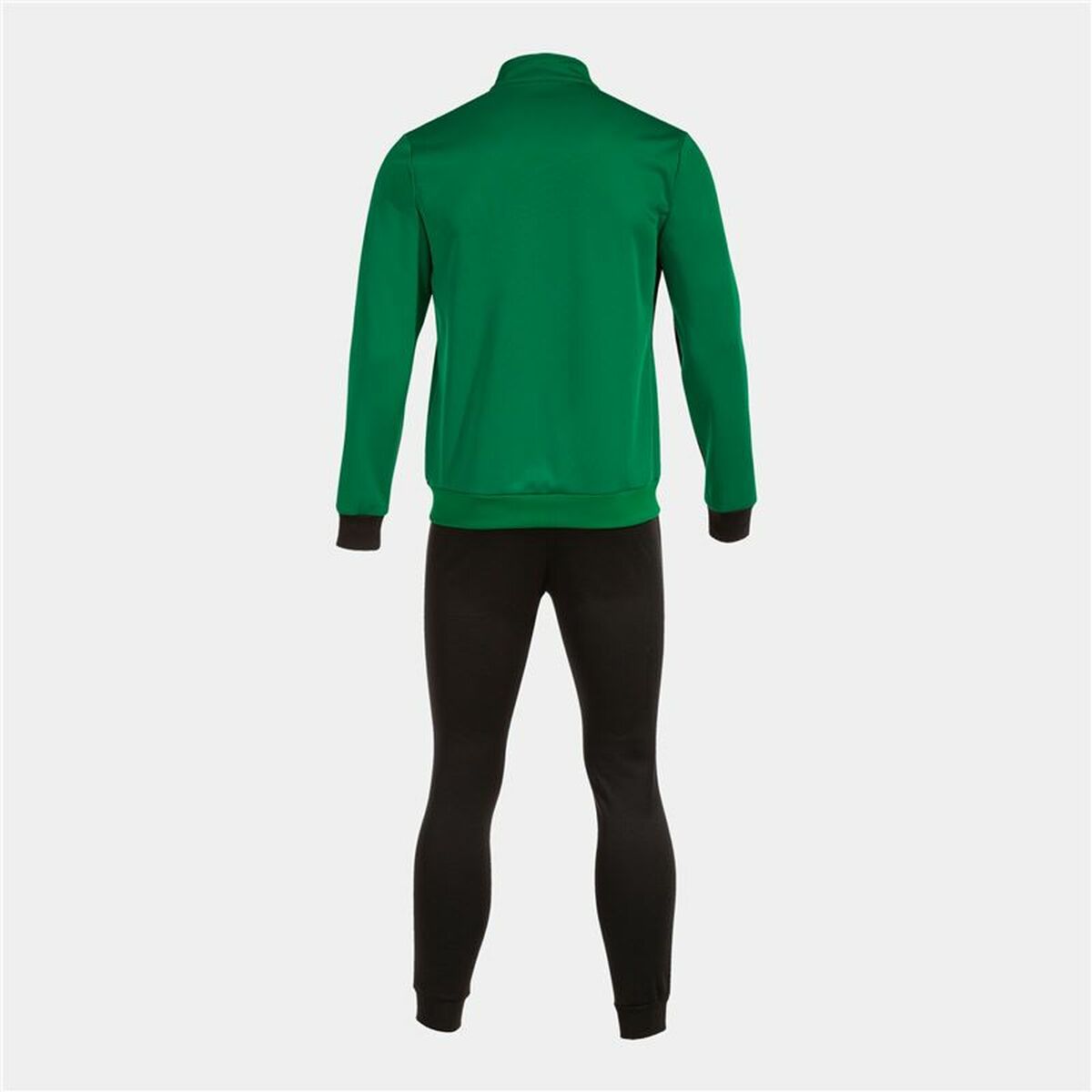 Tracksuit for Adults Joma Sport Derby Black Green Children’s Men 2 Pieces