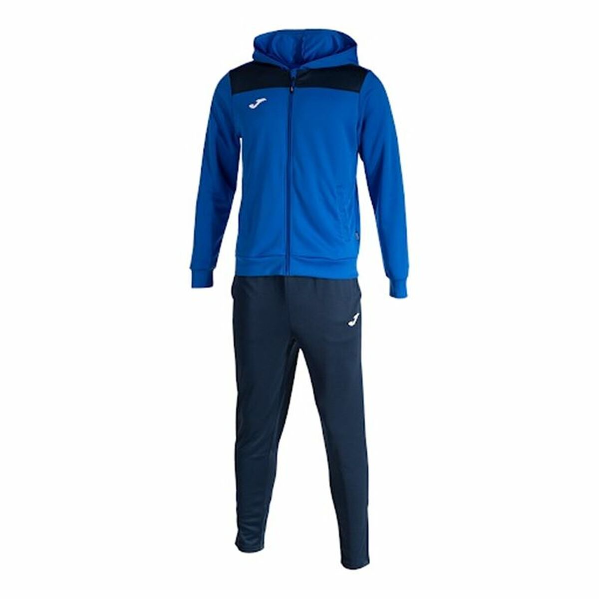 Tracksuit for Adults Joma Sport PhoenIX II Navy Blue Children’s Men 2 Pieces