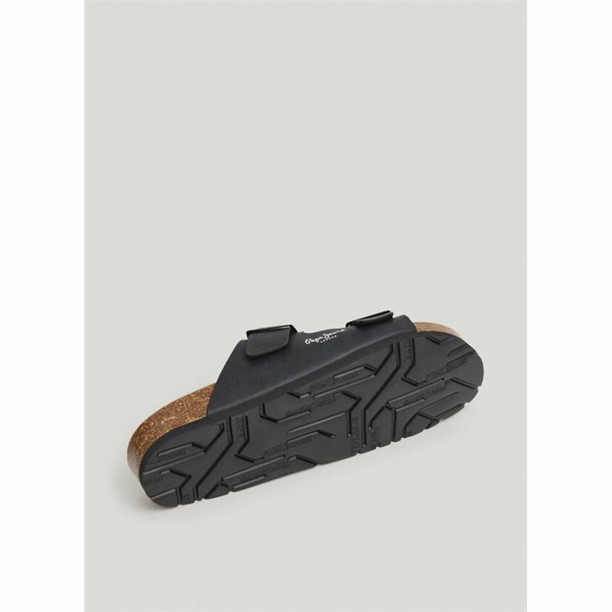 Men’s Flip Flops Pepe Jeans Bio Double Velour Black