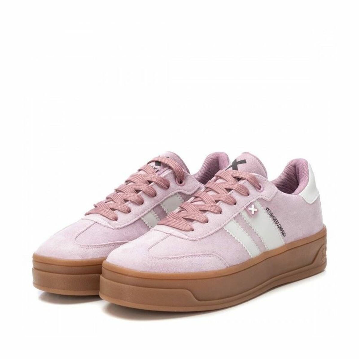 Sports Trainers for Women XTI XTI Antelina Nude Light Pink