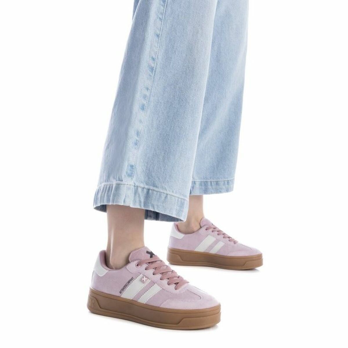 Sports Trainers for Women XTI XTI Antelina Nude Light Pink