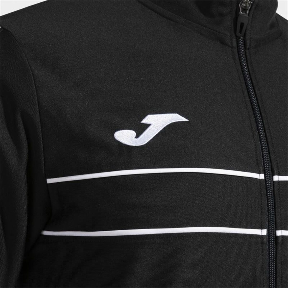 Tracksuit for Adults Joma Sport Victory Black Children’s Men 2 Pieces