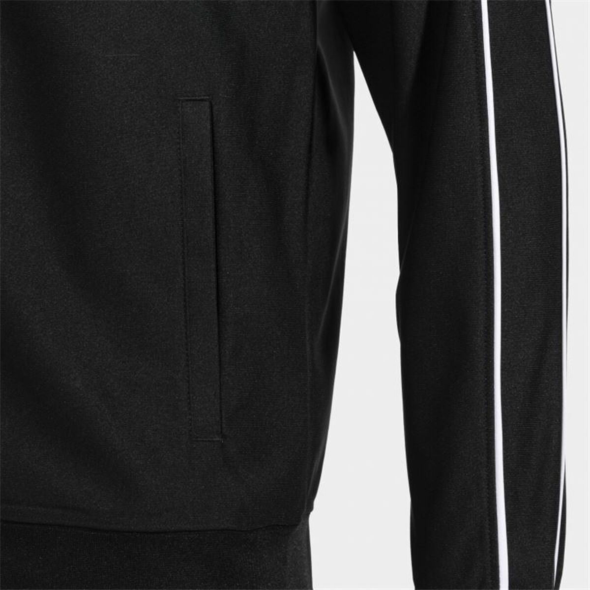 Tracksuit for Adults Joma Sport Victory Black Children’s Men 2 Pieces