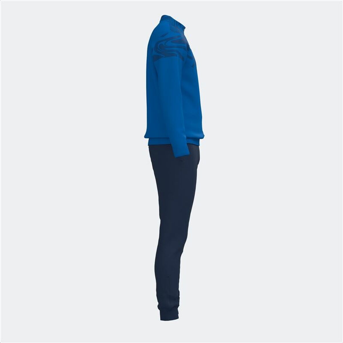 Tracksuit for Adults Joma Sport Lion II Navy Blue Children’s Men 2 Pieces