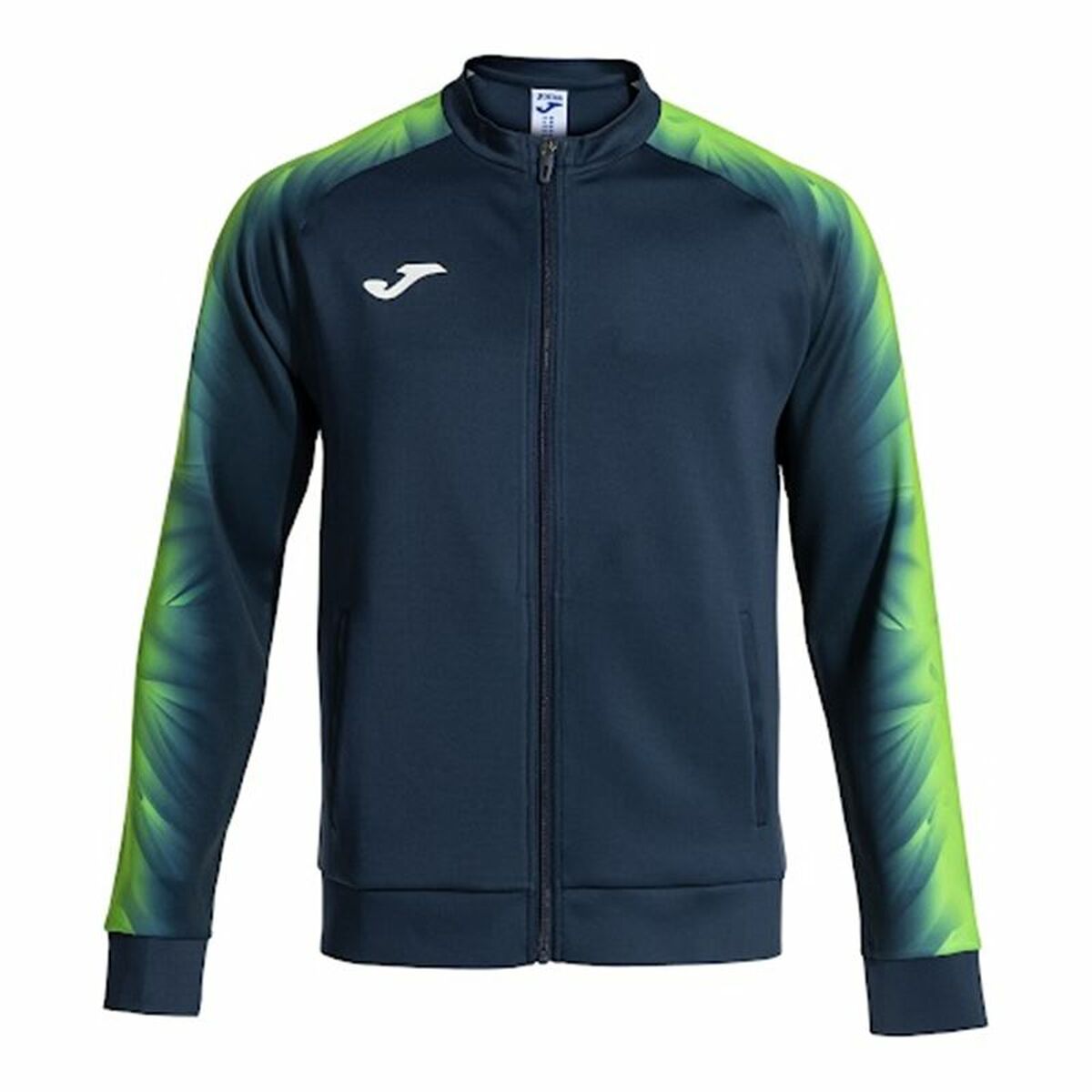 Men’s Sports Jacket Joma Sport Elite XI Navy Blue Lime green (S)