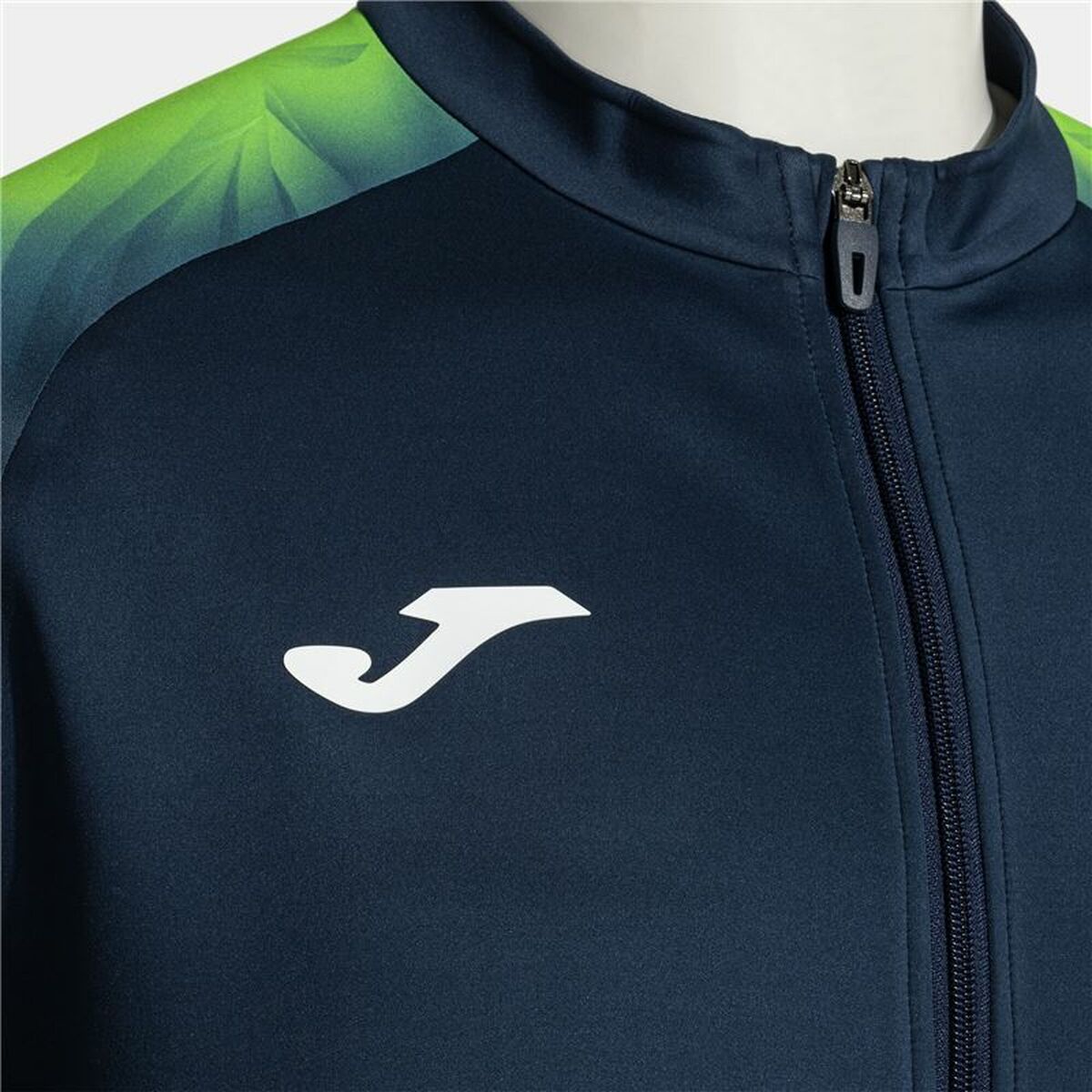 Men’s Sports Jacket Joma Sport Elite XI Navy Blue Lime green (S)