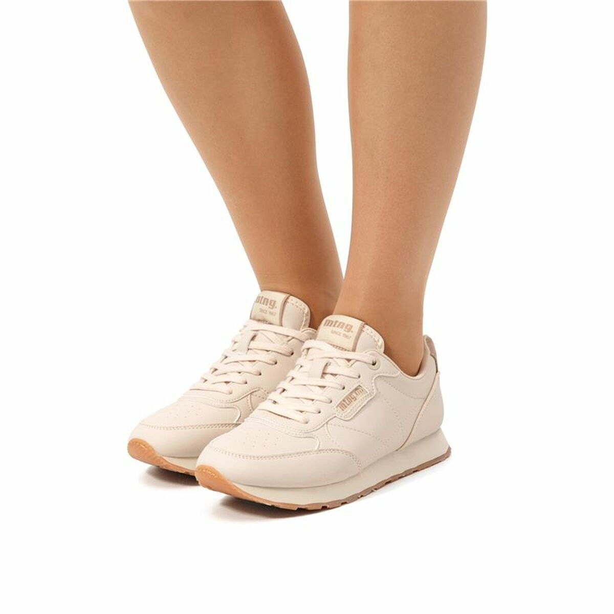 Women’s casual trainers Mustang Joggo White