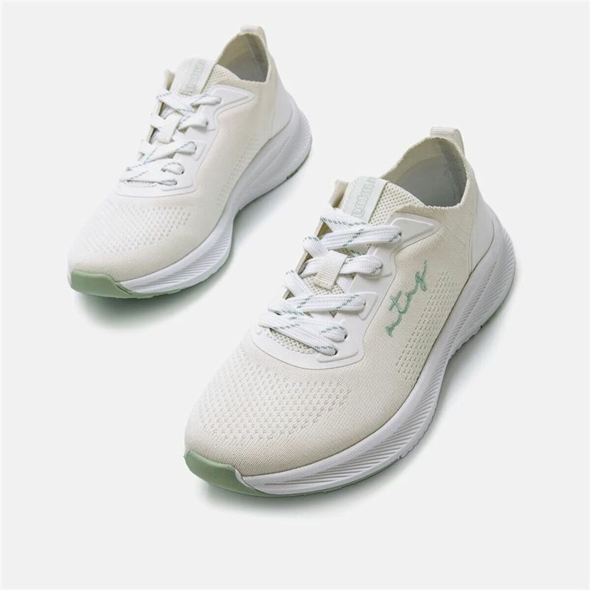 Women’s casual trainers Mustang Somo White Beige