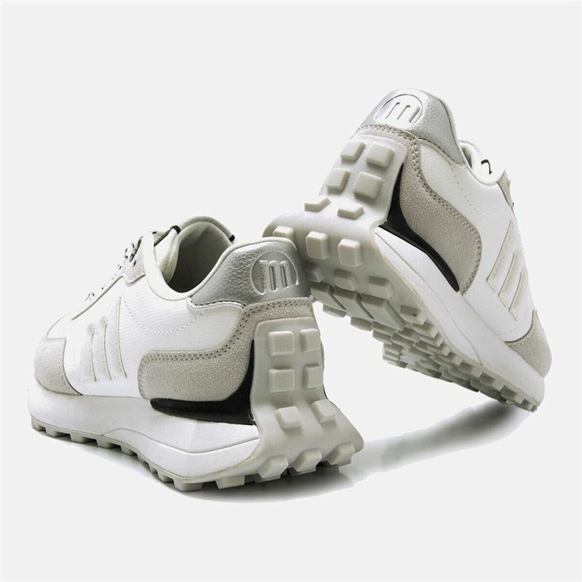 Womens Casual Trainers Mustang Zinc Light grey