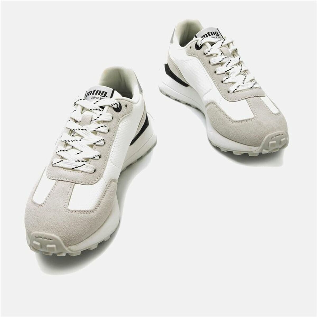 Womens Casual Trainers Mustang Zinc Light grey