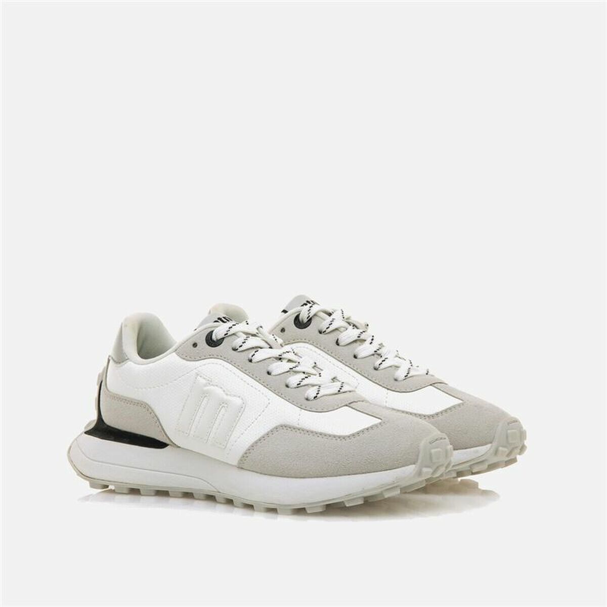 Womens Casual Trainers Mustang Zinc Light grey