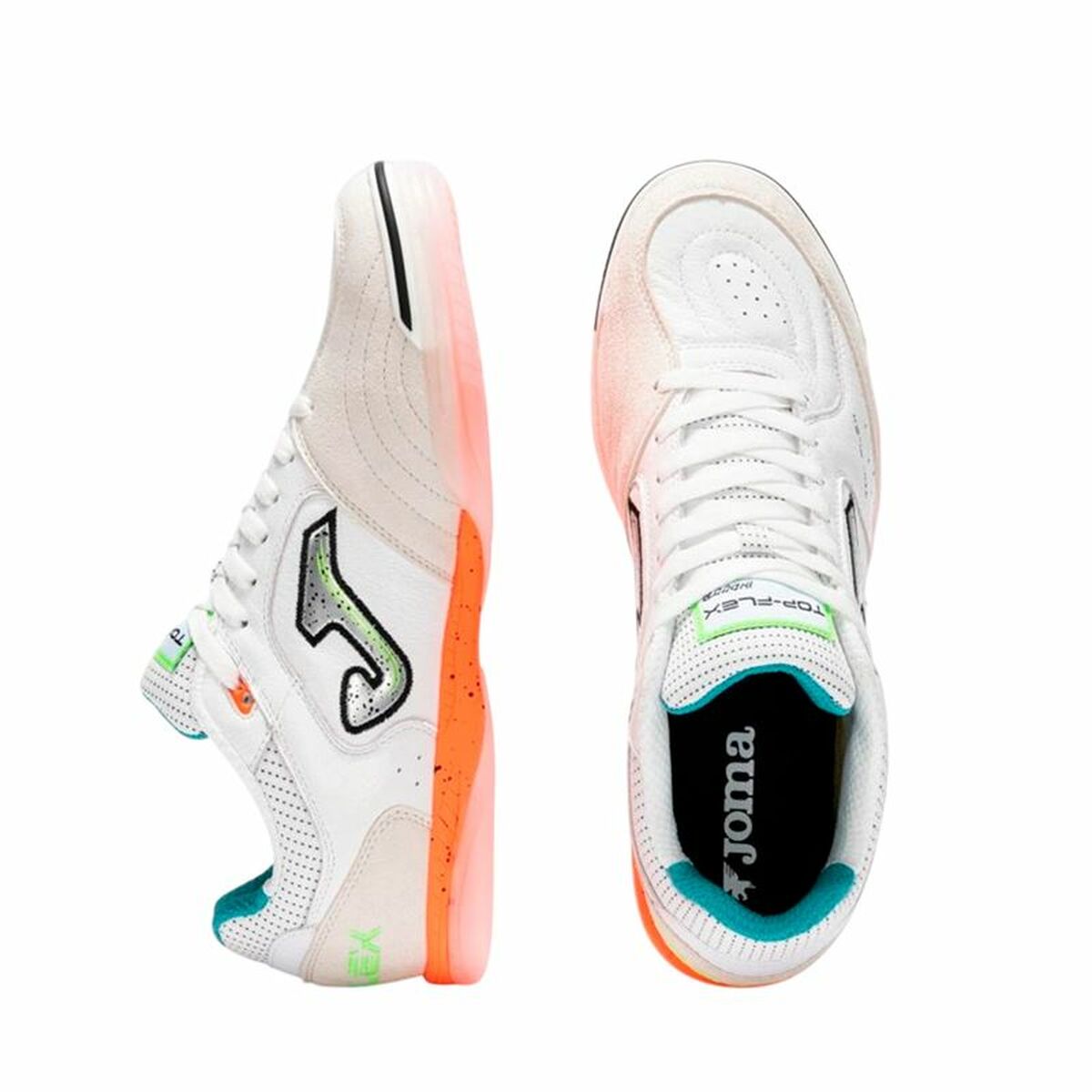 Adult’s Indoor Football Shoes Joma Sport Top Flex 2532 White