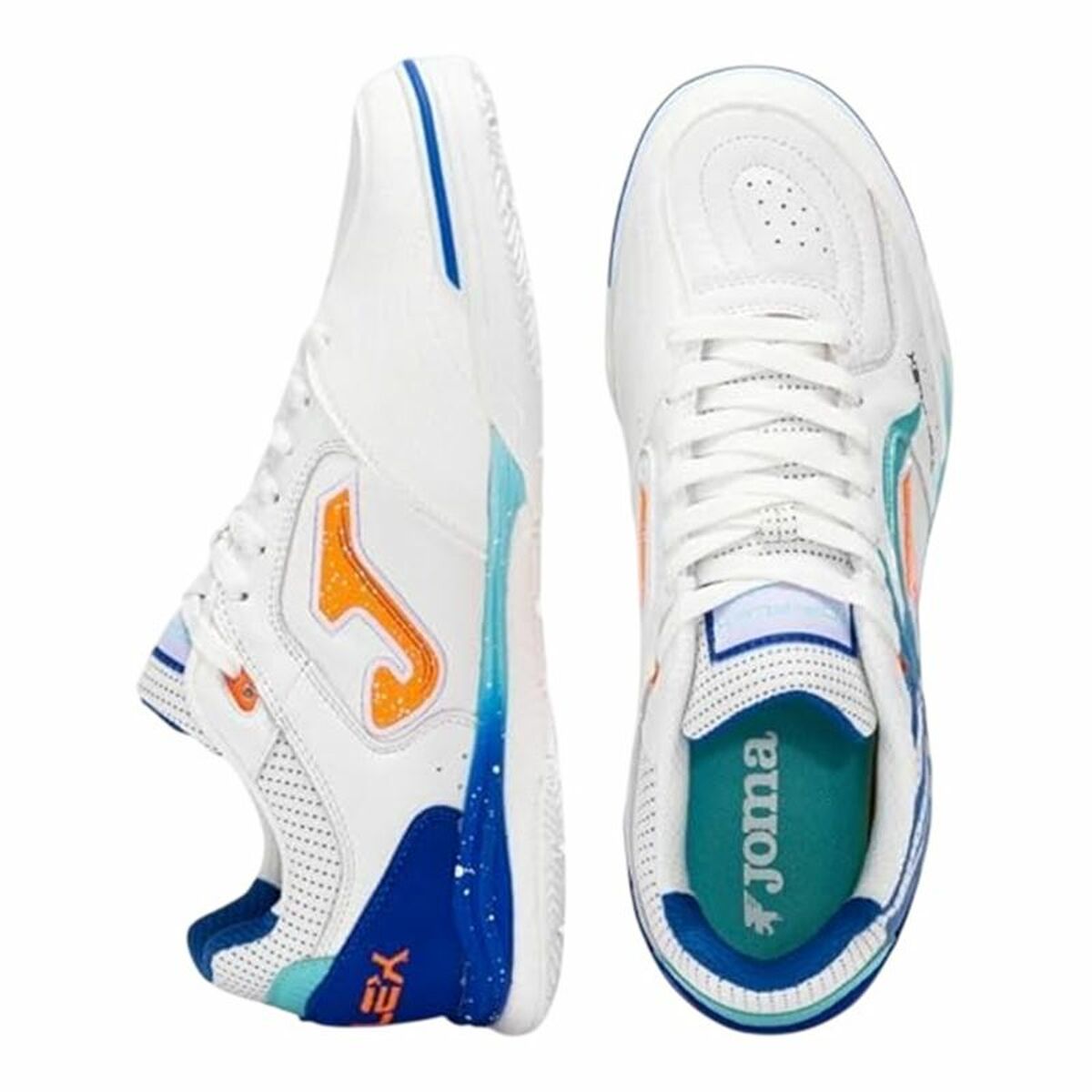 Children’s Indoor Football Shoes Joma Sport Top Flex 2576 White