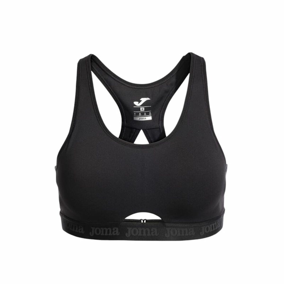 Sports Bra Joma Sport R-City Iconic Black 12-14 Years Sports Bra Joma Sport R-City Iconic Black 12-14 Years