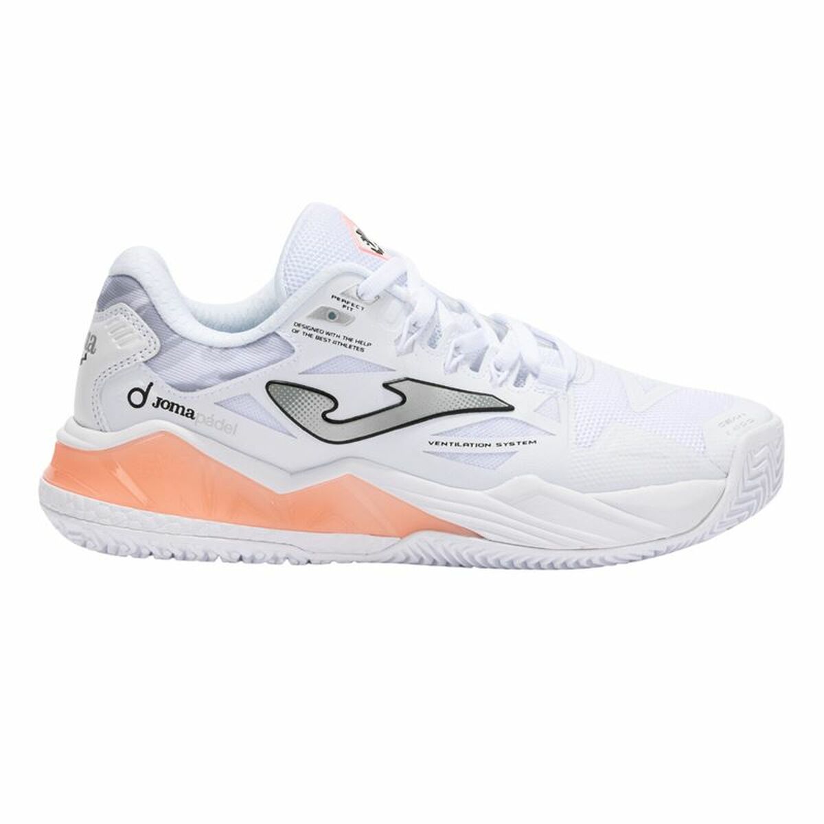 Womens Casual Trainers Joma Sport Spin Lady 2502 White